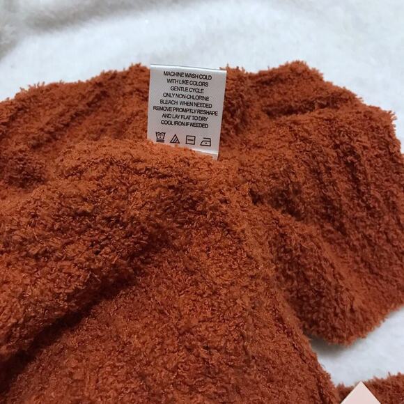 Crave Fame NWT Burnt Orange Soft Sweater Juniors XL - Picture 9 of 9